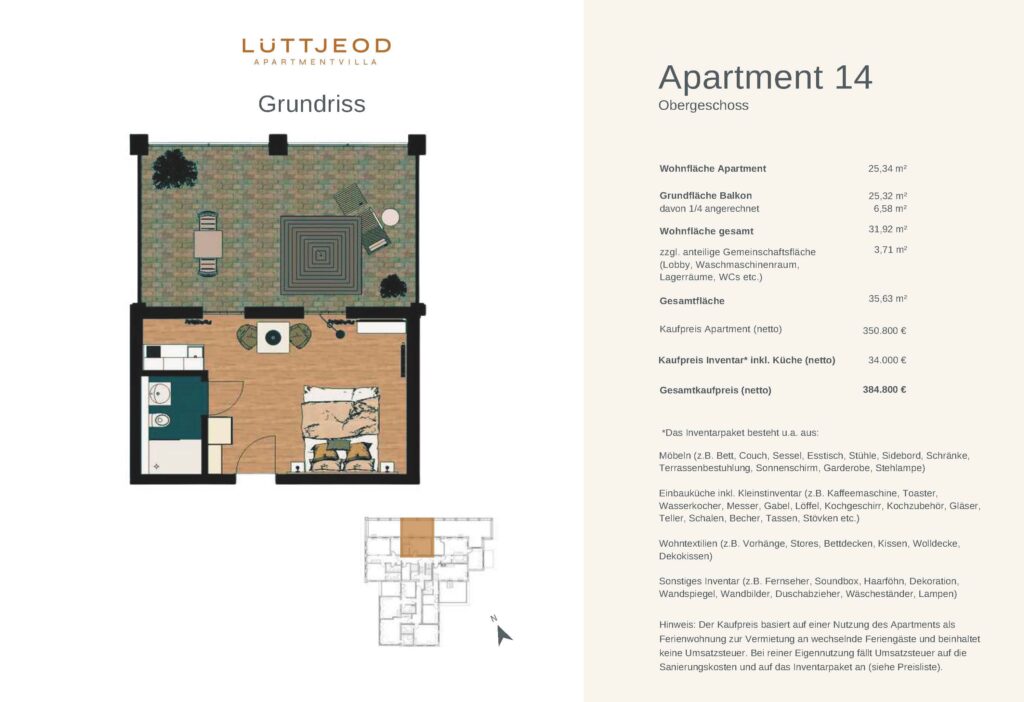 Apartment_14_Lüttjeod Preis+Grundriss