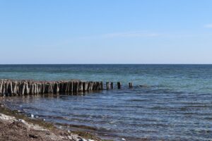 Strand und Meer auf der Insel Fehmarn