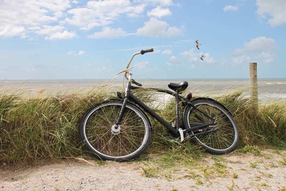 Fahrrad auf Langeoog