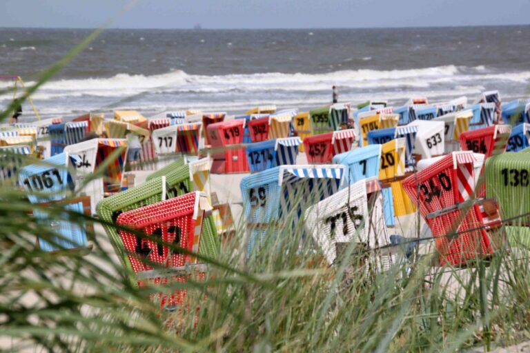 Der Strand der Insel Langeoog