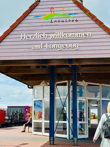 Willkommen Haus auf Langeoog