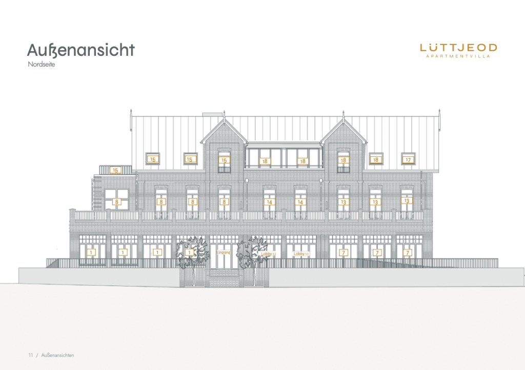 Lüttjeod Langeoog Apartment Außenansicht 5