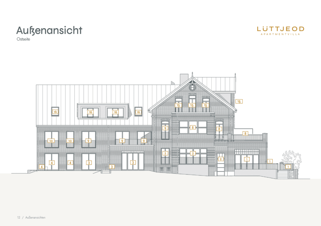 Lüttjeod Langeoog Apartment Außenansicht 6