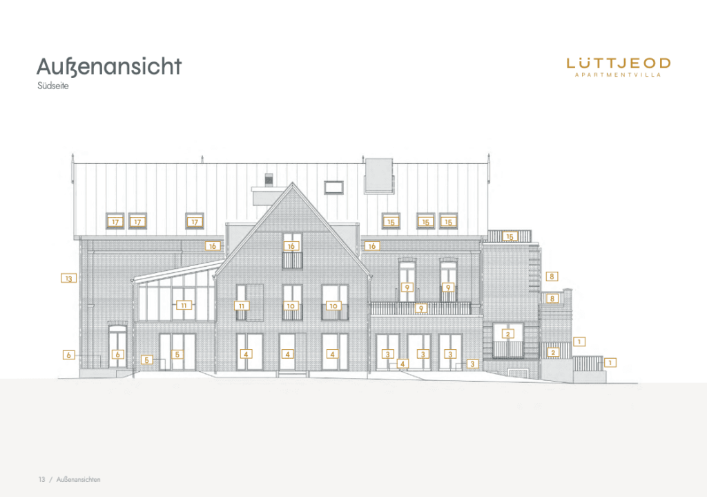 Lüttjeod Langeoog Apartment Außenansicht 7