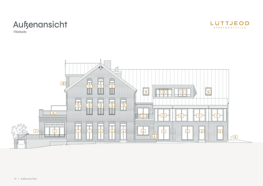 Lüttjeod Langeoog Apartment Außenansicht 8
