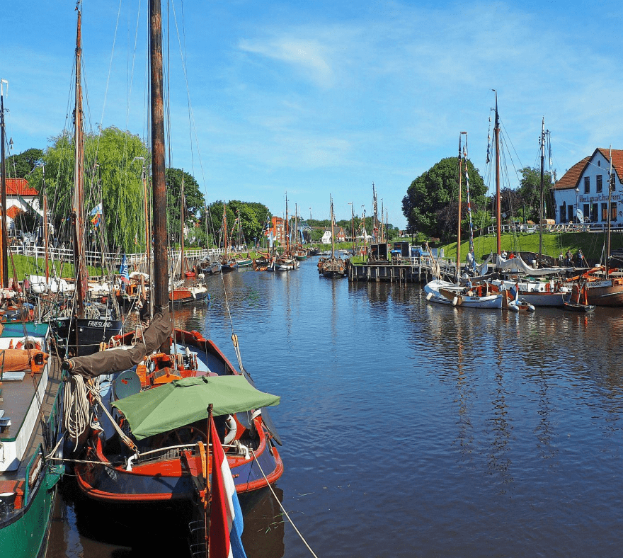 Typisch Caroliensiel Noord - Boote